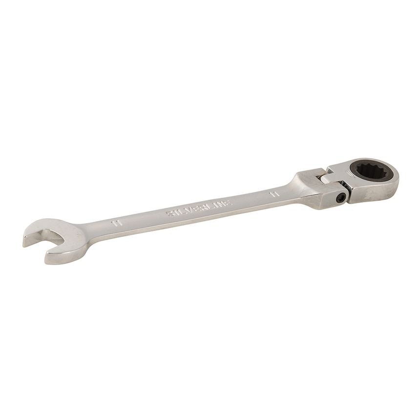 Flexible Head Ratchet Spanner 11mm