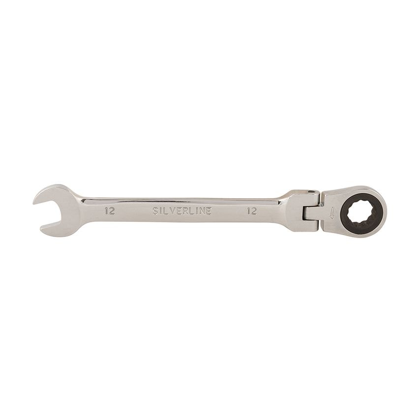 Flexible Head Ratchet Spanner 12mm