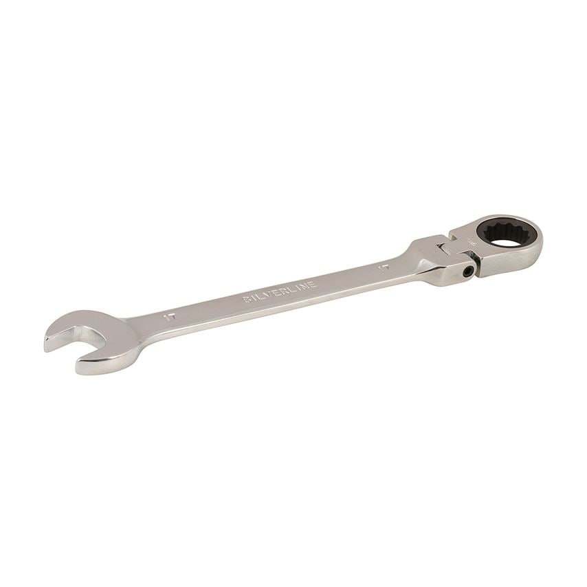 Flexible Head Ratchet Spanner 17mm
