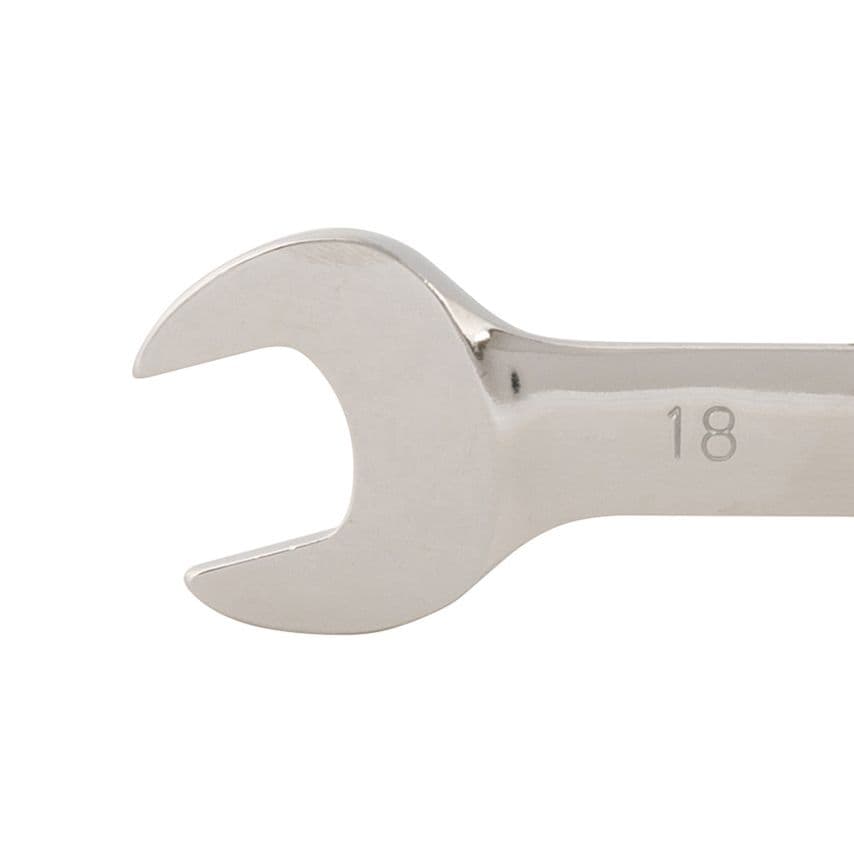 Flexible Head Ratchet Spanner 18mm