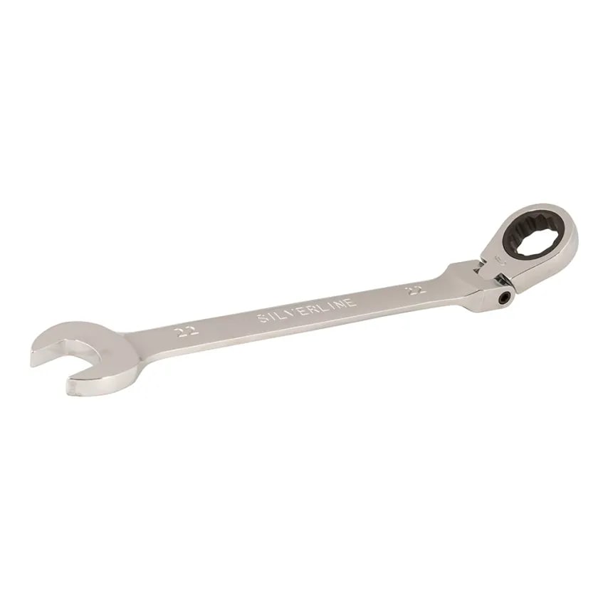 Flexible Head Ratchet Spanner 22mm