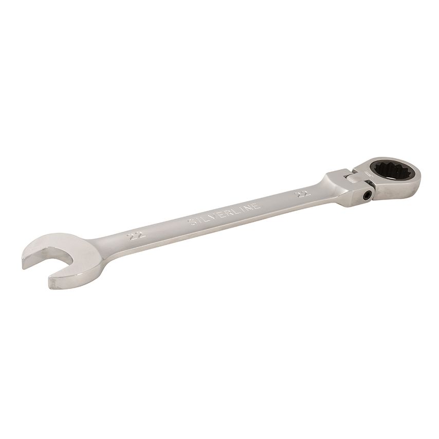 Flexible Head Ratchet Spanner 22mm