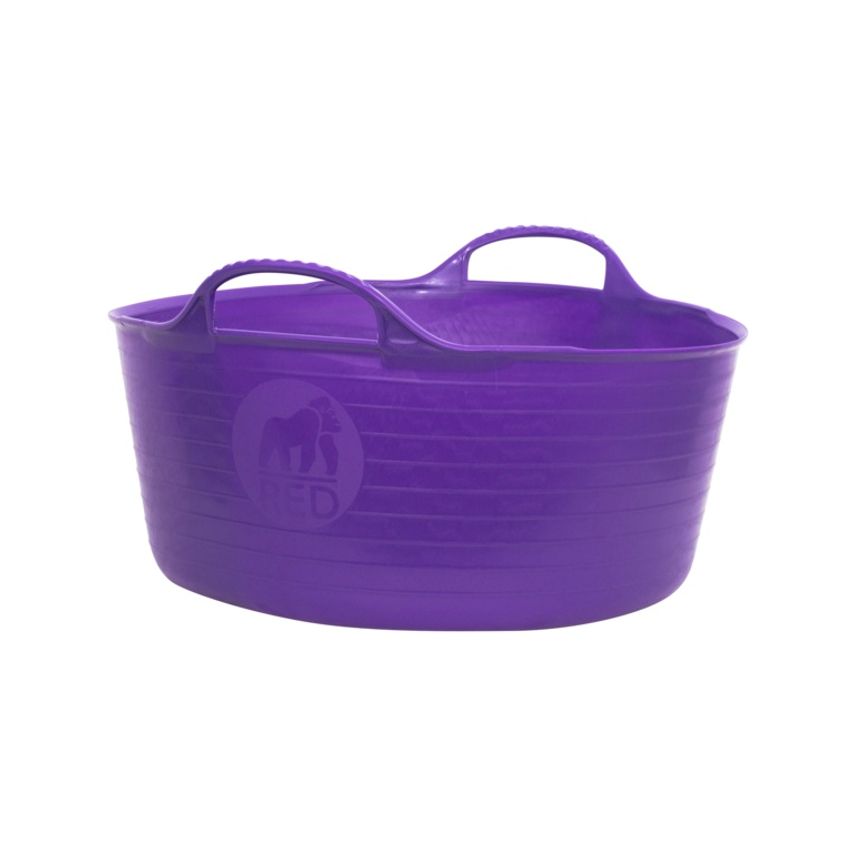 Flexible Small Shallow Tub Purple