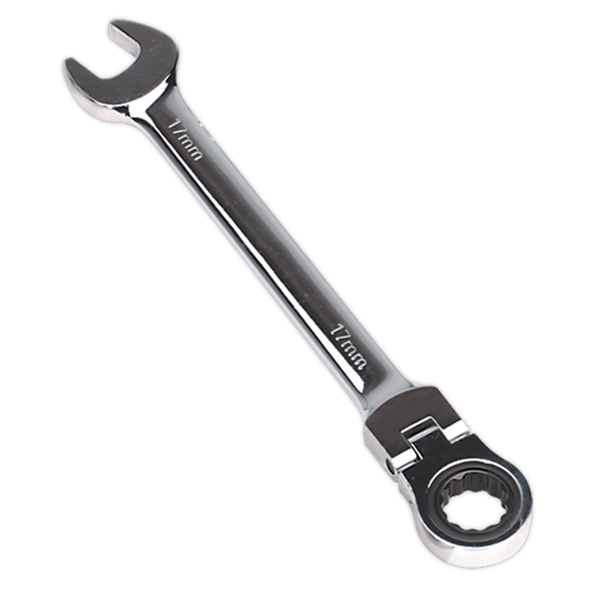 Flexi-head Ratchet Combination Spanner 17mm