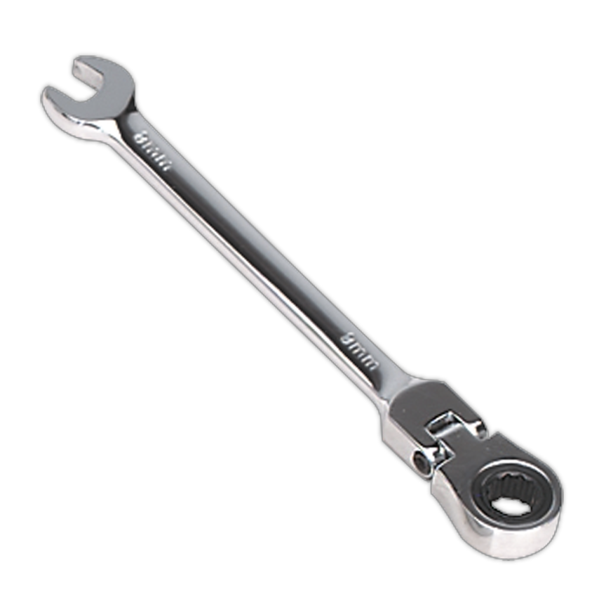 Flexi-head Ratchet Combination Spanner 8mm