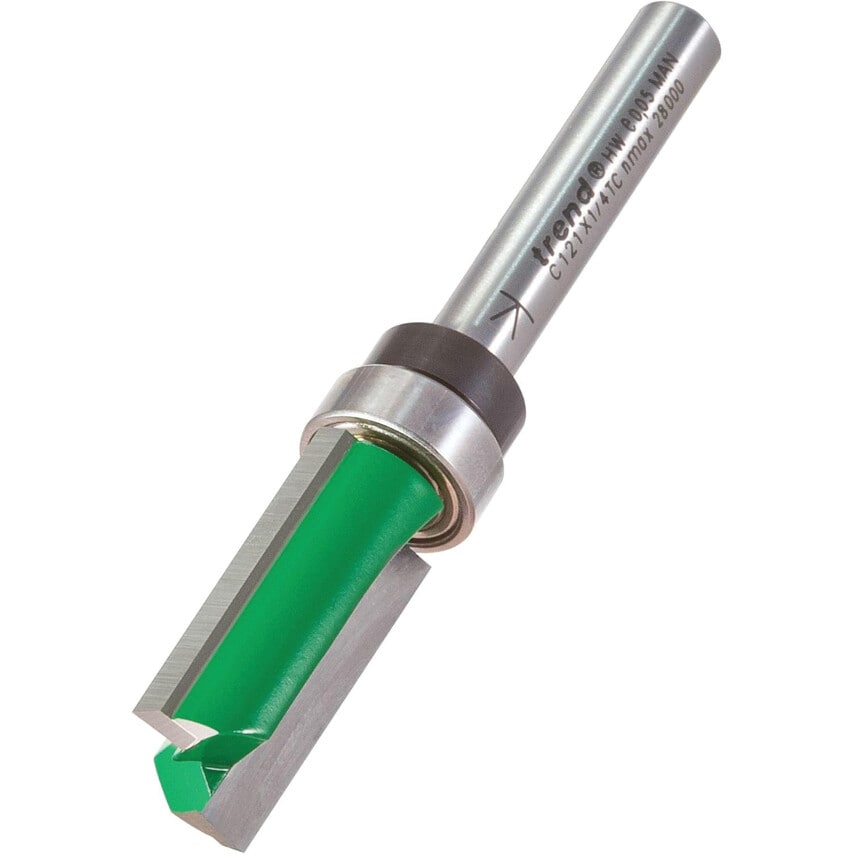 Flush Trim Bit 6.35 mm Shank 12.7X 12.7