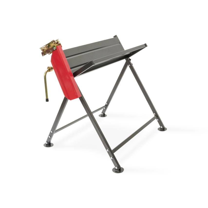 Foldable Saw Horse with Chainsaw Support