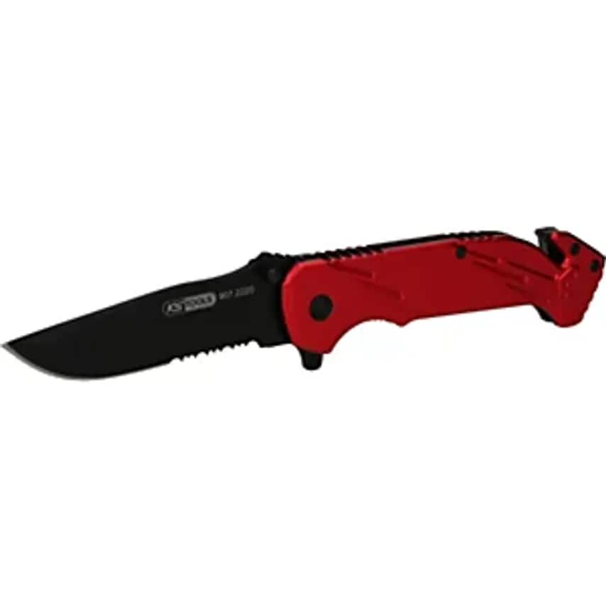 Folding Knife with Locking Mechanism and Belt Cutter Overall Length 210 mm