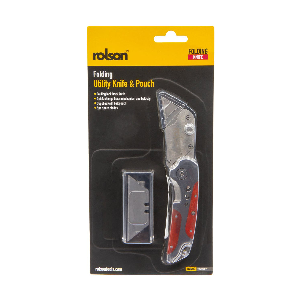 Folding Utility Knife and Pouch