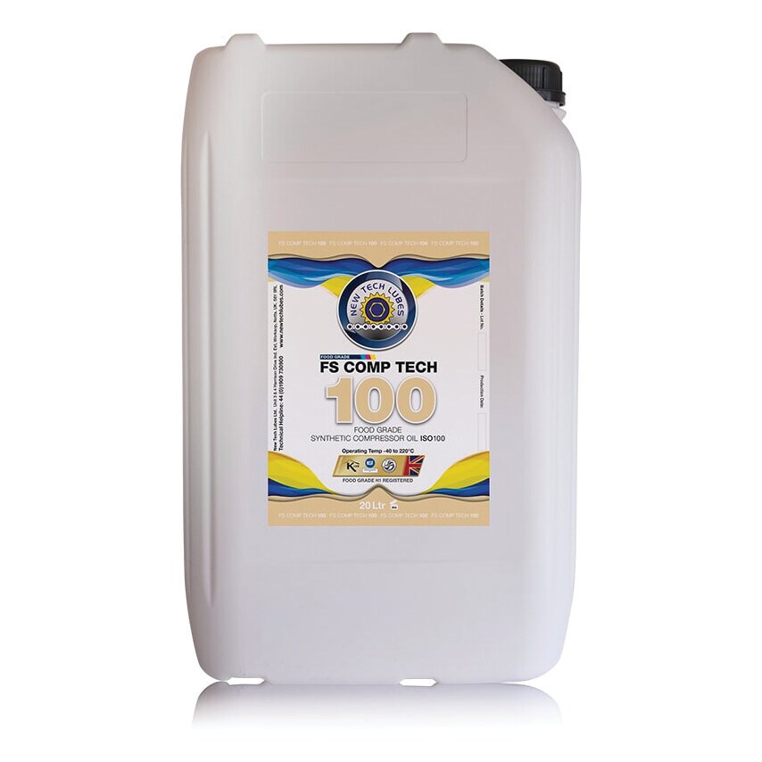 Food Safe Synthetic Compressor Oil 100 20LTR