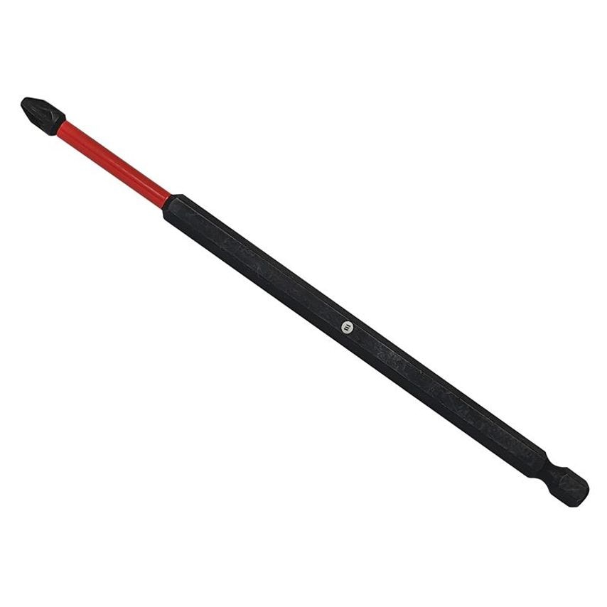 ForgeFast Pozidriv Compatible Impact Bit PZ2 x 152mm (Card 1) FORFFPZ2152