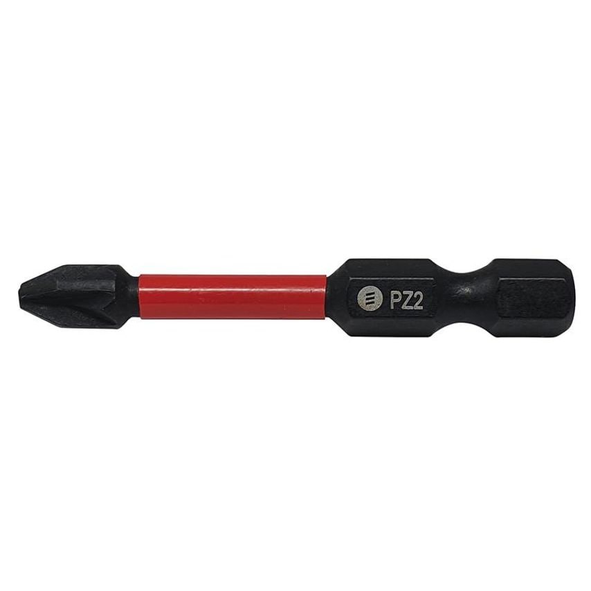 ForgeFast Pozidriv Compatible Impact Bit PZ2 x 50mm (Card 2) FORFFPZ250