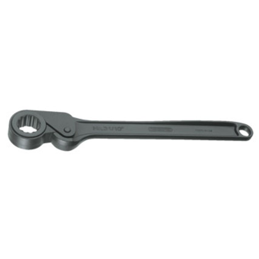 Friction type ratchetwith ring UD profile