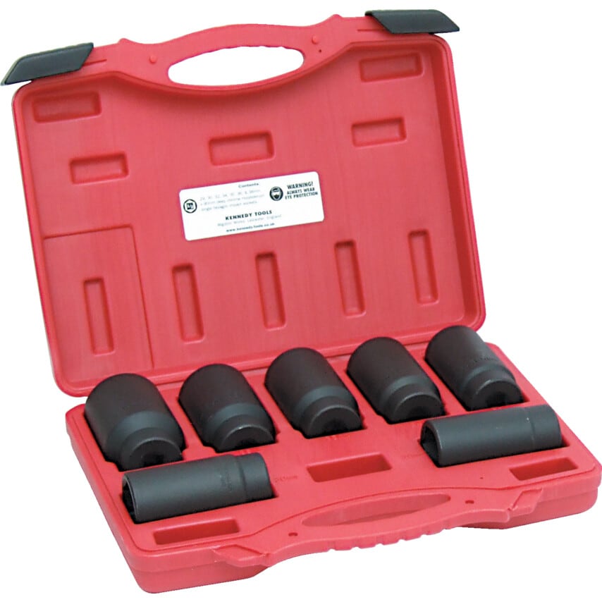 Front Wheel Drive Axle Nut Socket Set 7 Piece