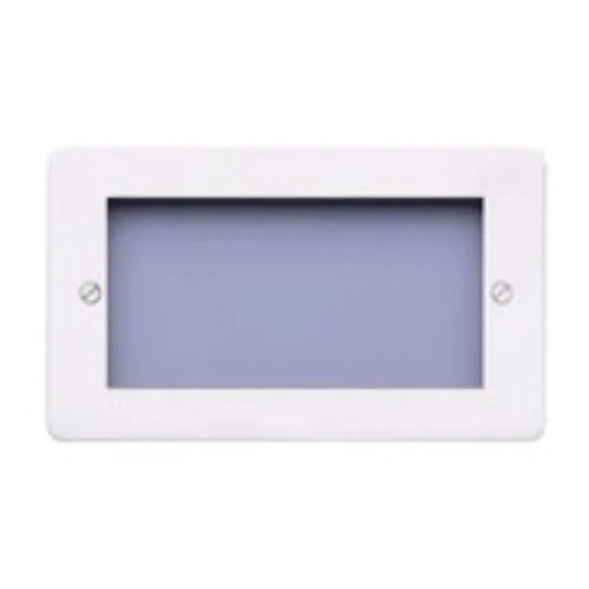 Frontplate 4 Module Euro Satin Gold - K14184SAG