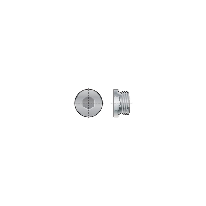 G1/2A Socket Plug Screw DIN908 (bsp) Thread