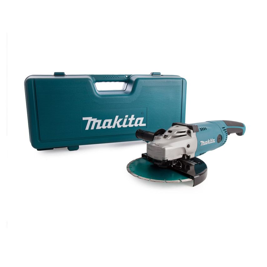 GA9020KD 9 inch/230mm Angle Grinder with Kit Box & Diamond Blade (110V)