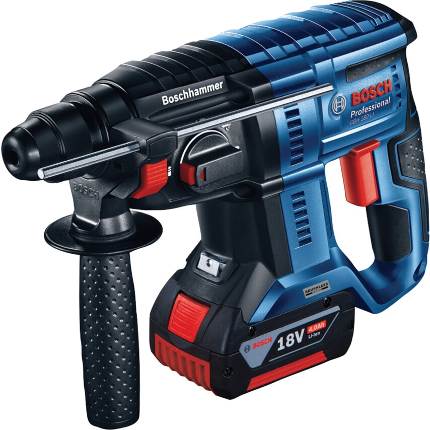GBH 18V-21 18V Brushless SDS-Plus Rotary Hammer Drill W/2 x 4AH ProCORE Battery & L-Boxx