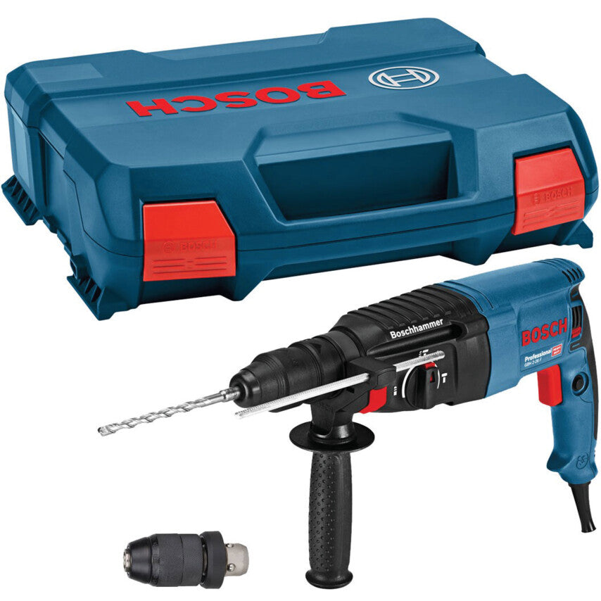 GBH 2-26 F SDS-Plus Rotary Hammer Drill with Quick Change Chuck in Carry Case 230V - 0 611 2A4 070