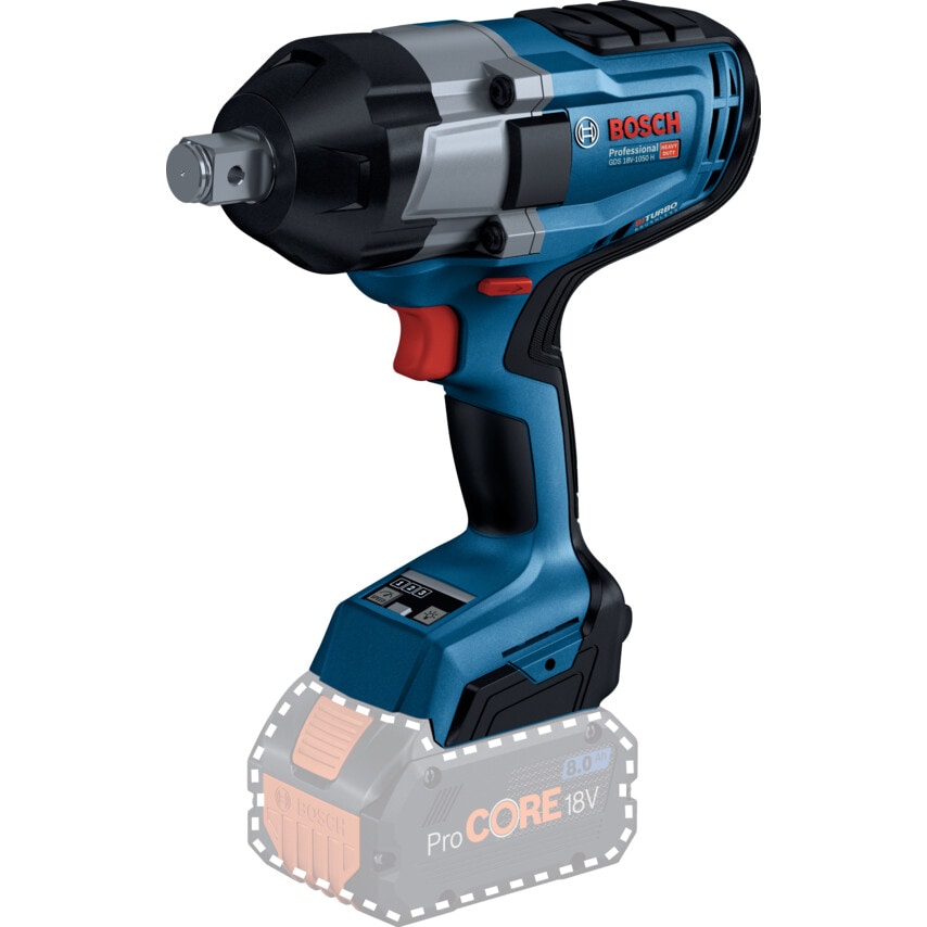 GDS 18 V-1050 H 18V High-torque Impact Wrench 3/4 Body Only, L-BOXX