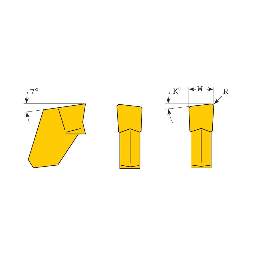 GFR-3-8D Insert Grade IC354