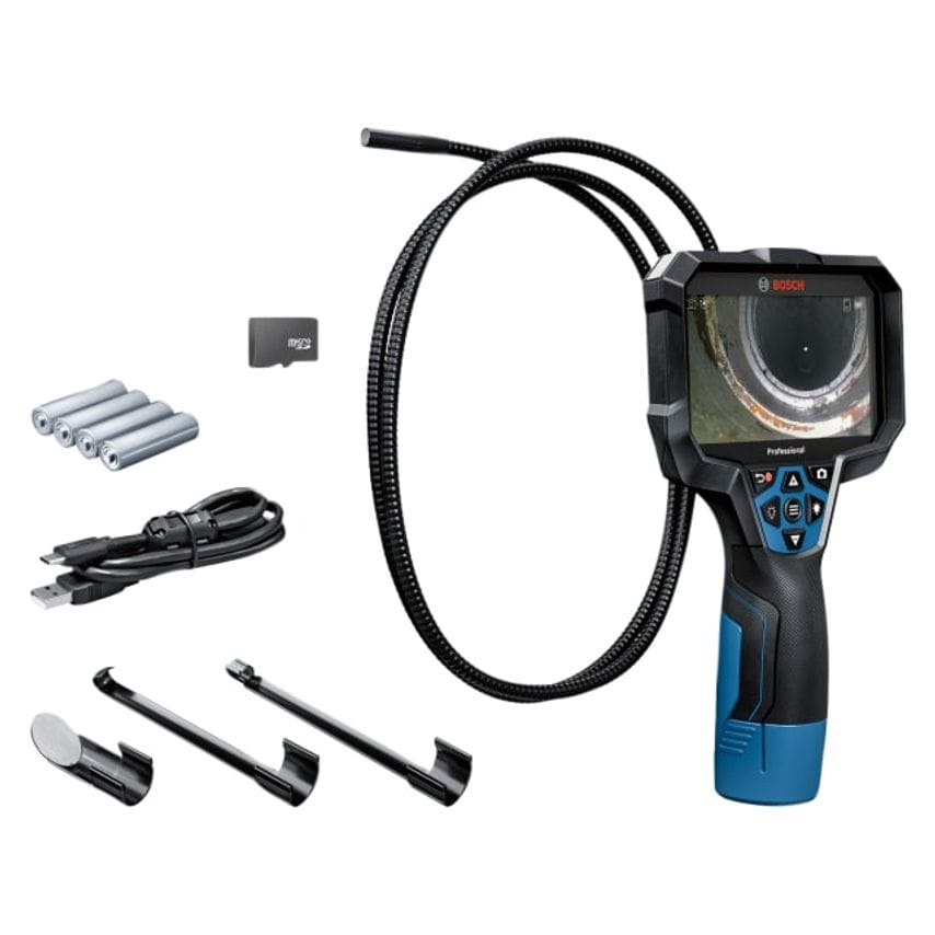GIC 12V-5-27 C Professional Inspection Camera 12V + Battery Adapter - BSH601241400