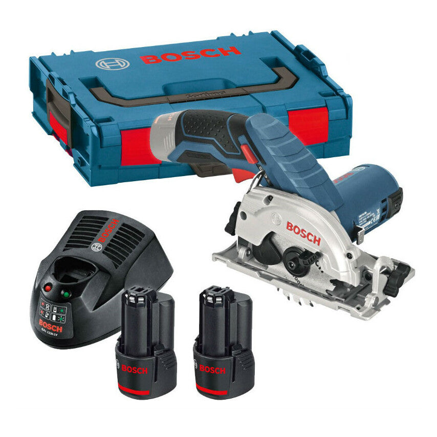 GKS 10.8 V-LI Circular Saw (2 x 2.0 Ah, L-BOXX)