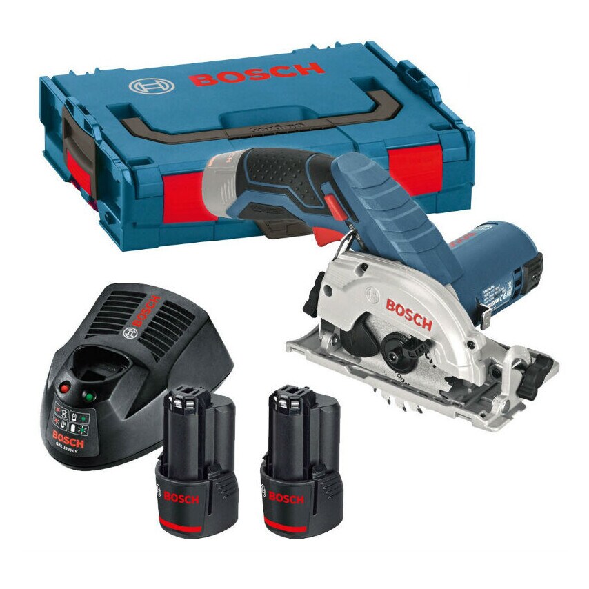 GKS 10.8 V-LI Circular Saw (2 x 2.0 Ah, L-BOXX)