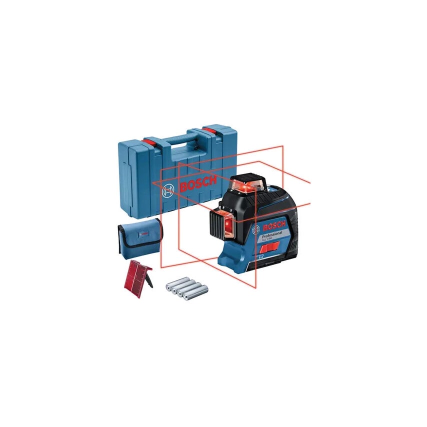 GLL 3-80 Professional Self-levelling Multi Line Laser in Carry Case - 0 601 063 S00