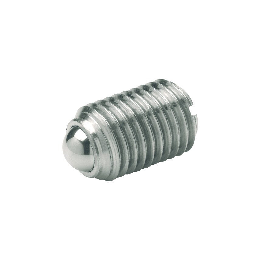 GN615-M12-KN Spring Plunger; Stainless Steel; Standard Spring