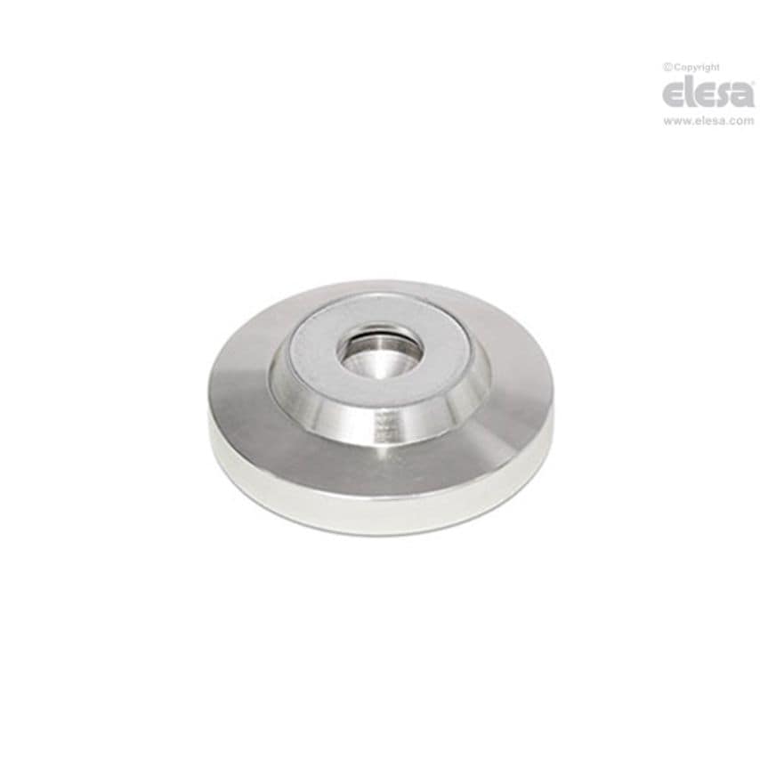 GN 63115 Thrust Pads with Elastic Ring Stainless Steel with Steel Clamping Surface GN 6311.5-50-13.5-OS