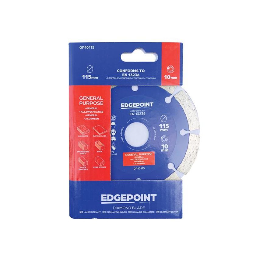 GP10115 General-Purpose Diamond Blade 115mm EDGDBGP10115