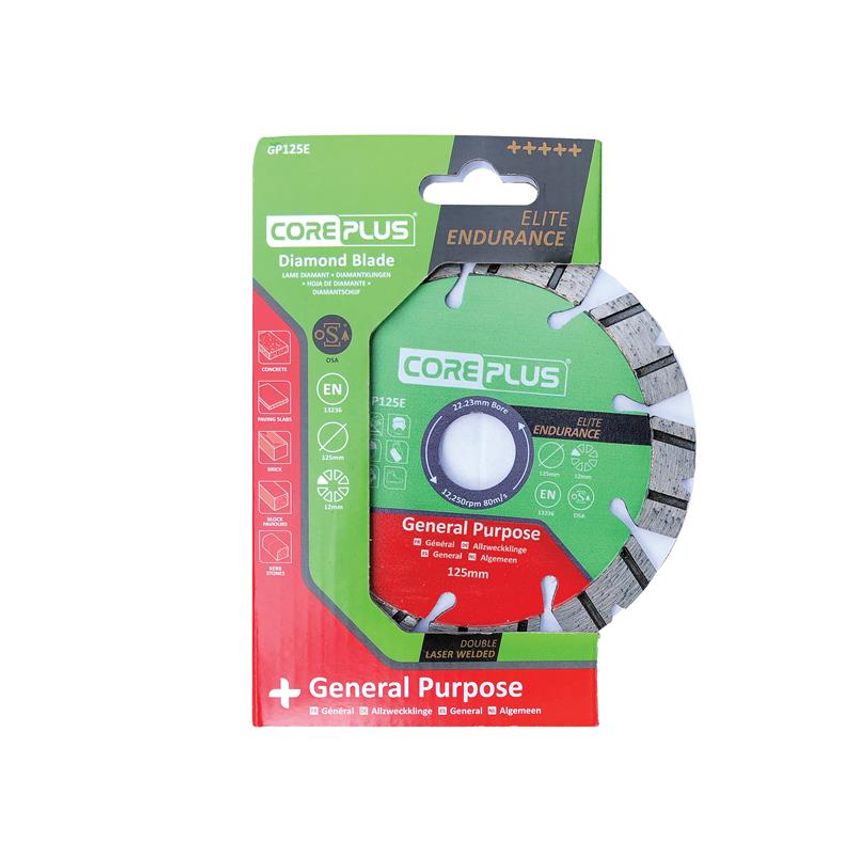 GP125E Elite General-Purpose Diamond Blade 125mm CORDBGP125E
