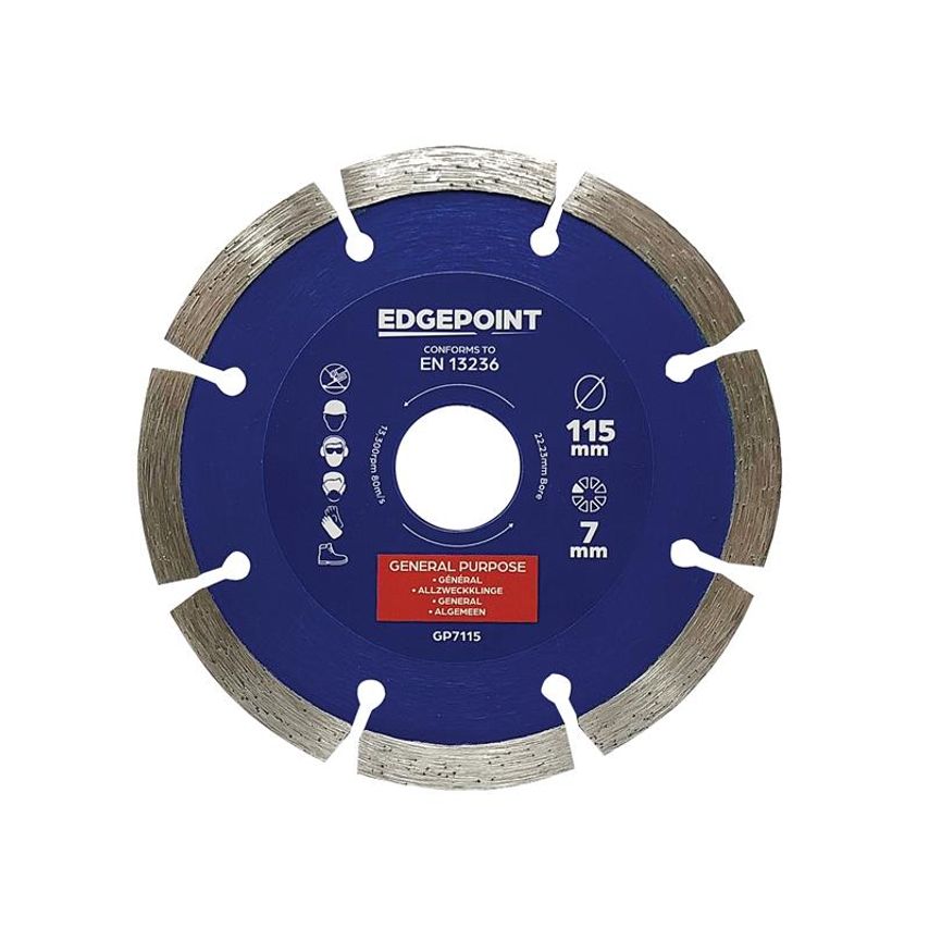 GP7115 General-Purpose Diamond Blade 115mm EDGDBGP7115