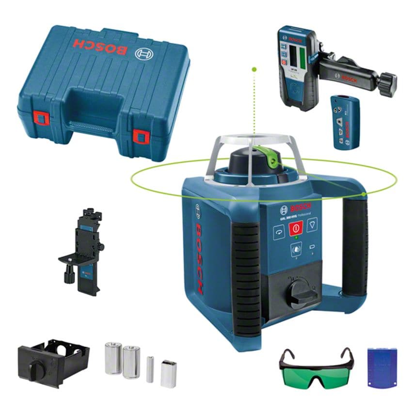 GRL300HVGLWR Professional Rotation Laser Kit
