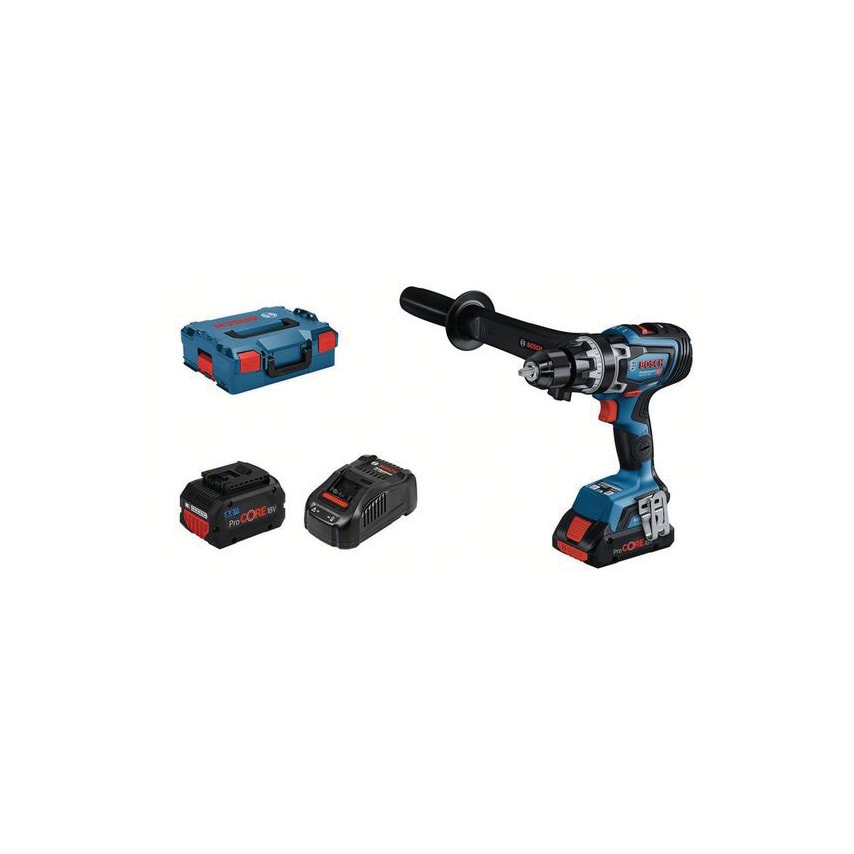 GSB18V-150C 2X8.0AH GAL1880CV L-Boxx Biturbo Brushless 18V Combi