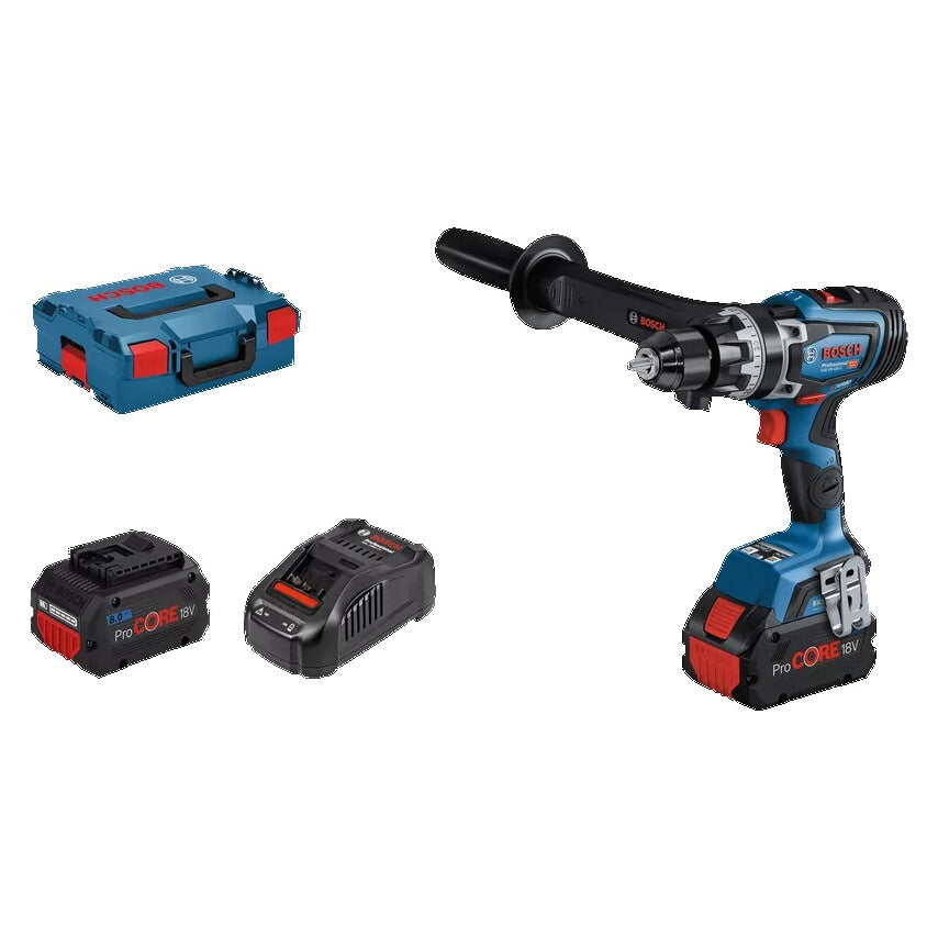 GSB 18V-150 2X 8.0AH GAL 1880 L-Boxx Biturbo Brushless 18V Combi