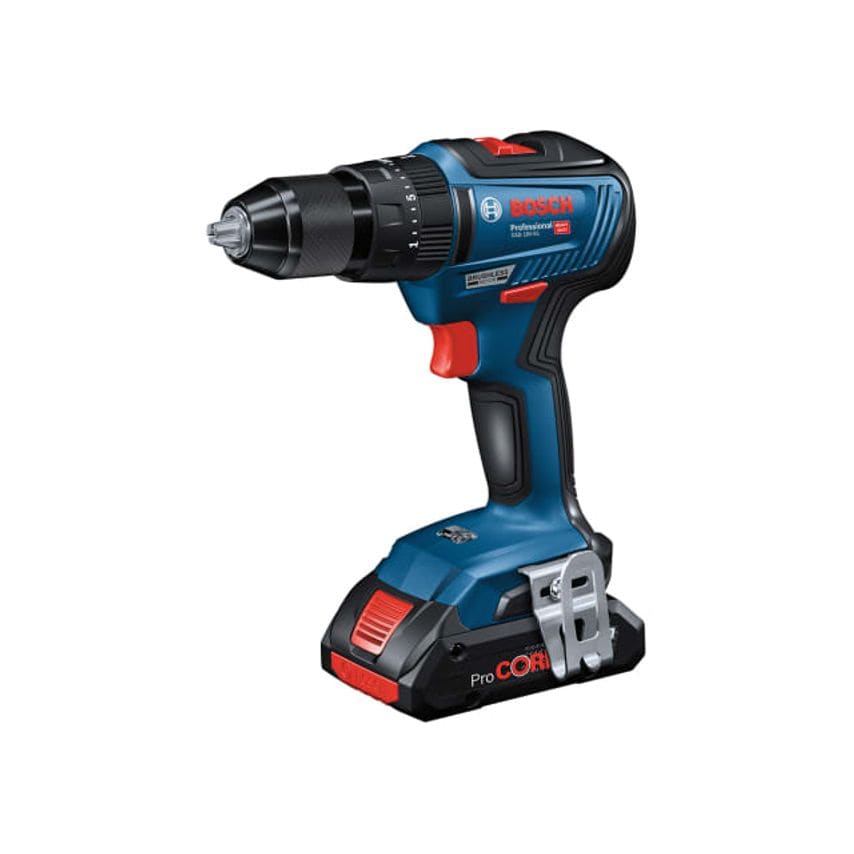 GSB 18V-55 Professional Combi Drill 18V 2 x 4.0Ah ProCORE18V Li-ion - BSH6019H5372