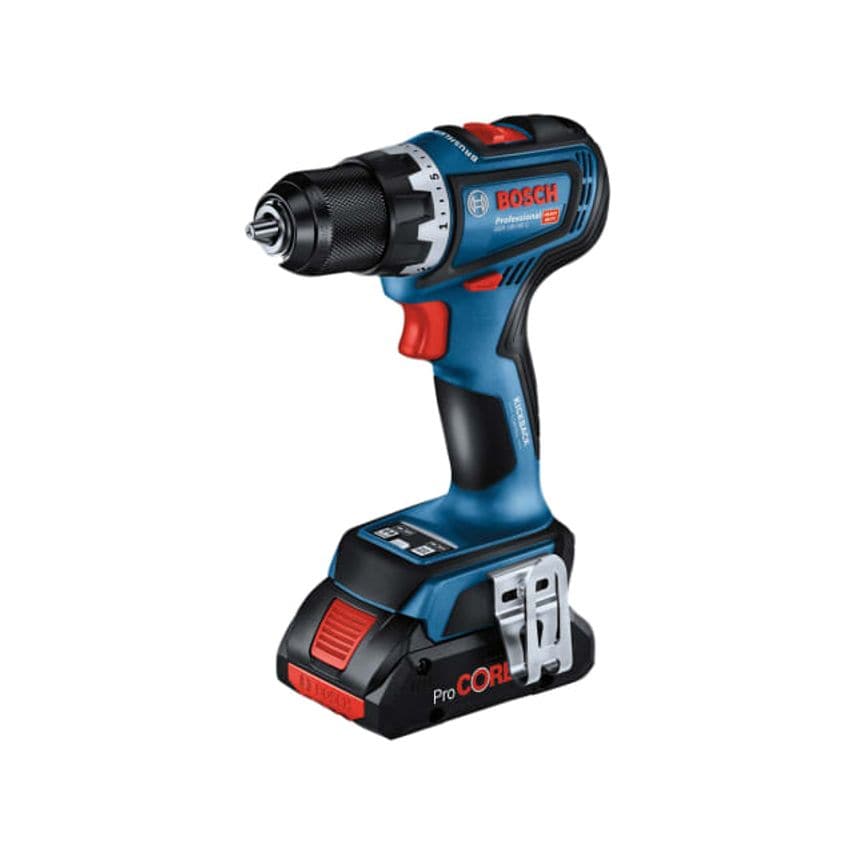 GSR 18V-90C Professional Drill Driver 18V 2 x 4.0Ah Li-ion - BSH6019K6071