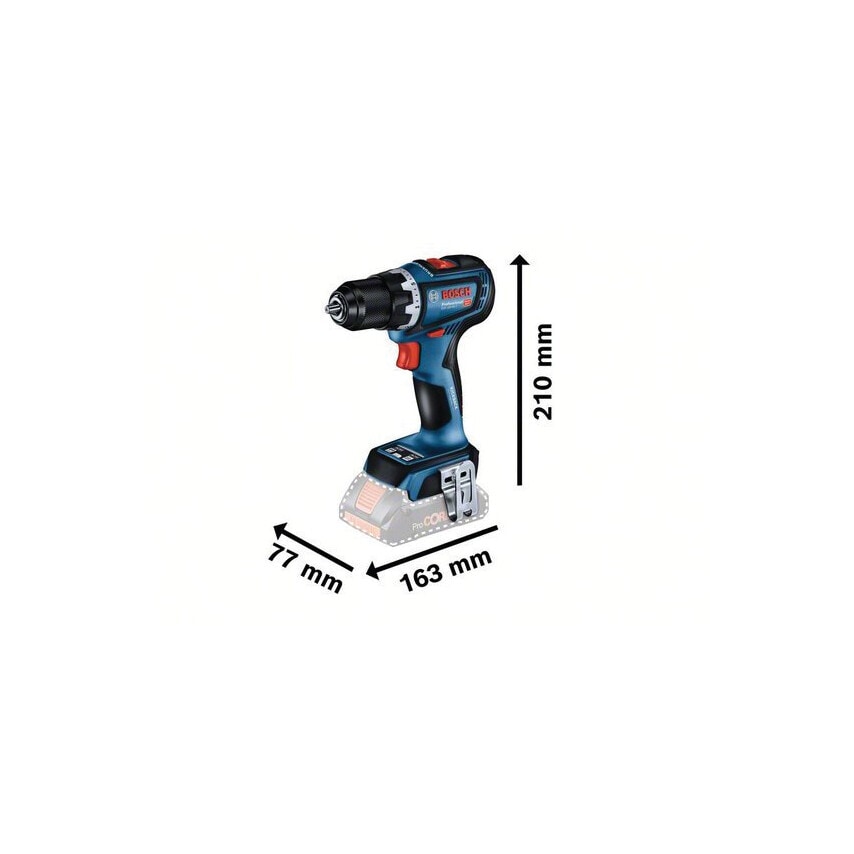 GSR 18V-90 C (2X GBA 4.0AH, GAL 18V-40, L-Boxx) 18V Drill Driver