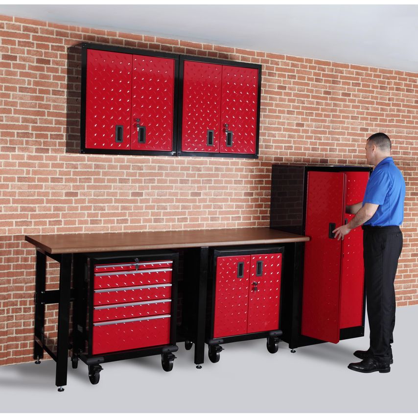 GTC2DR Garage Tall Cabinet