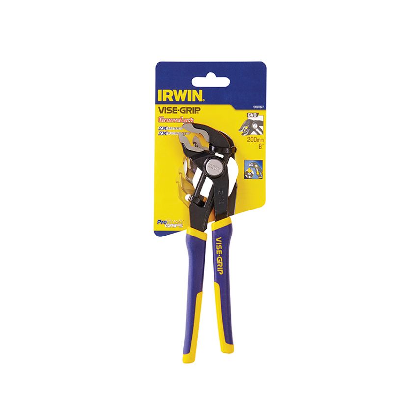 GV8 Groovelock Water Pump ProTouch Handle Pliers 200mm VIS10507627