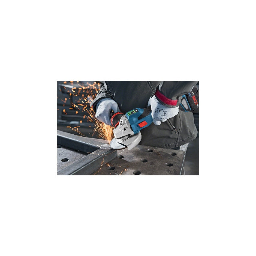 GWS 18V-15 C 125mm Biturbo Cordless Brushless Angle Grinder in L-BOXX, Body Only Version - No Batteries or Charger Supplied