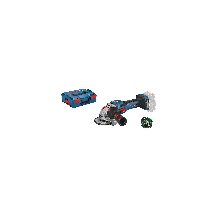 GWS 18V-15 SC 125MM Biturbo Cordless Brushless Angle Grinder in L-BOXX, Body Only Version - No Batteries Or Charger Supplied
