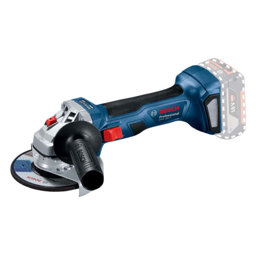 GWS 18V-7 Professional Angle Grinder 125mm 18V Bare Unit - BSH6019H9001