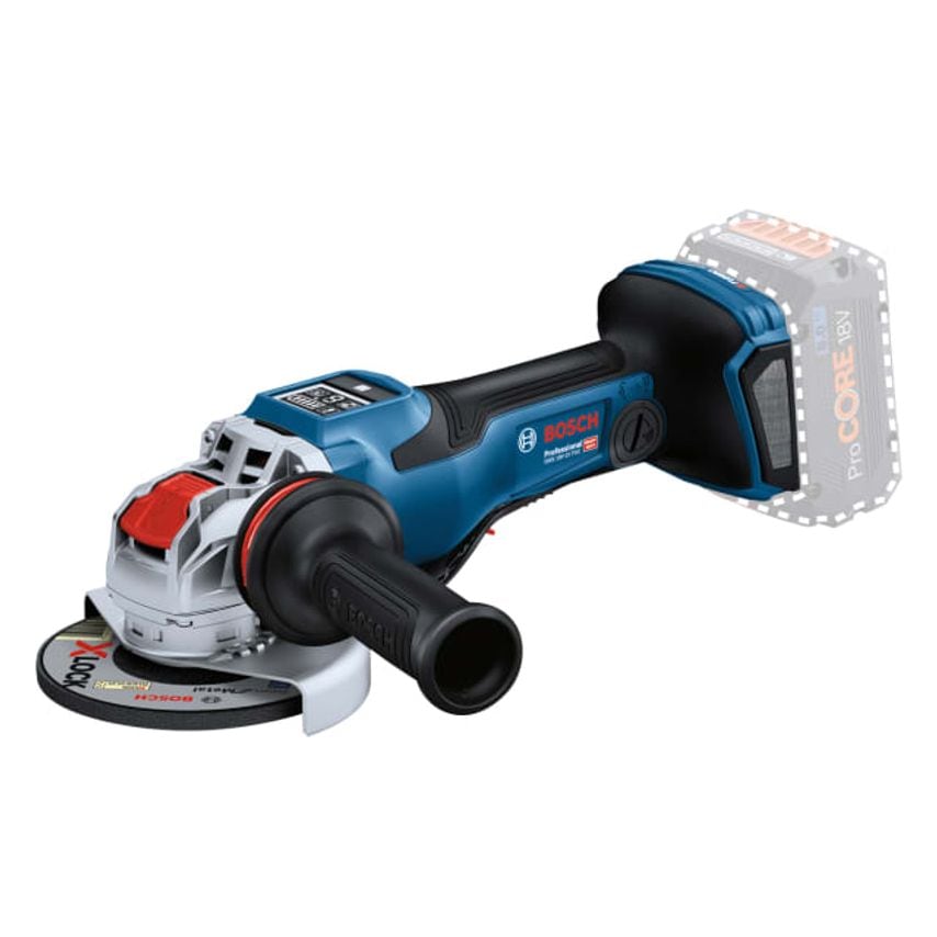 GWX 18V-15 PSC Professional Biturbo Angle Grinder 125mm 18V Bare Unit - BSH6019H6G00