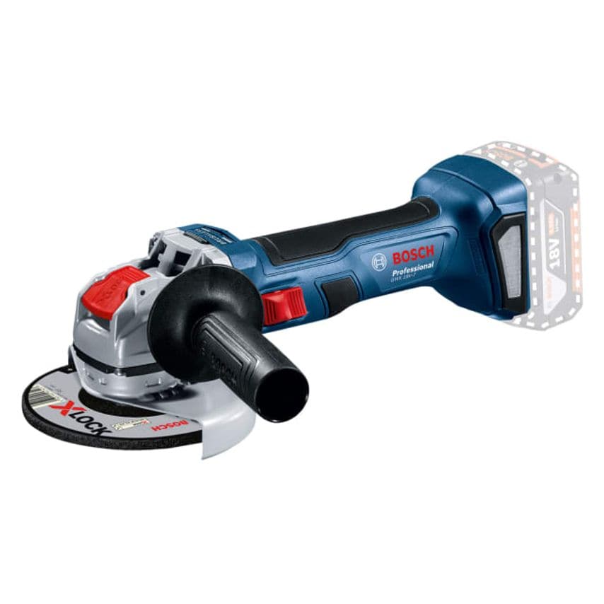 GWX 18V-7 Professional X-Lock Angle Grinder 115mm 18V Bare Unit - BSH6019H9103