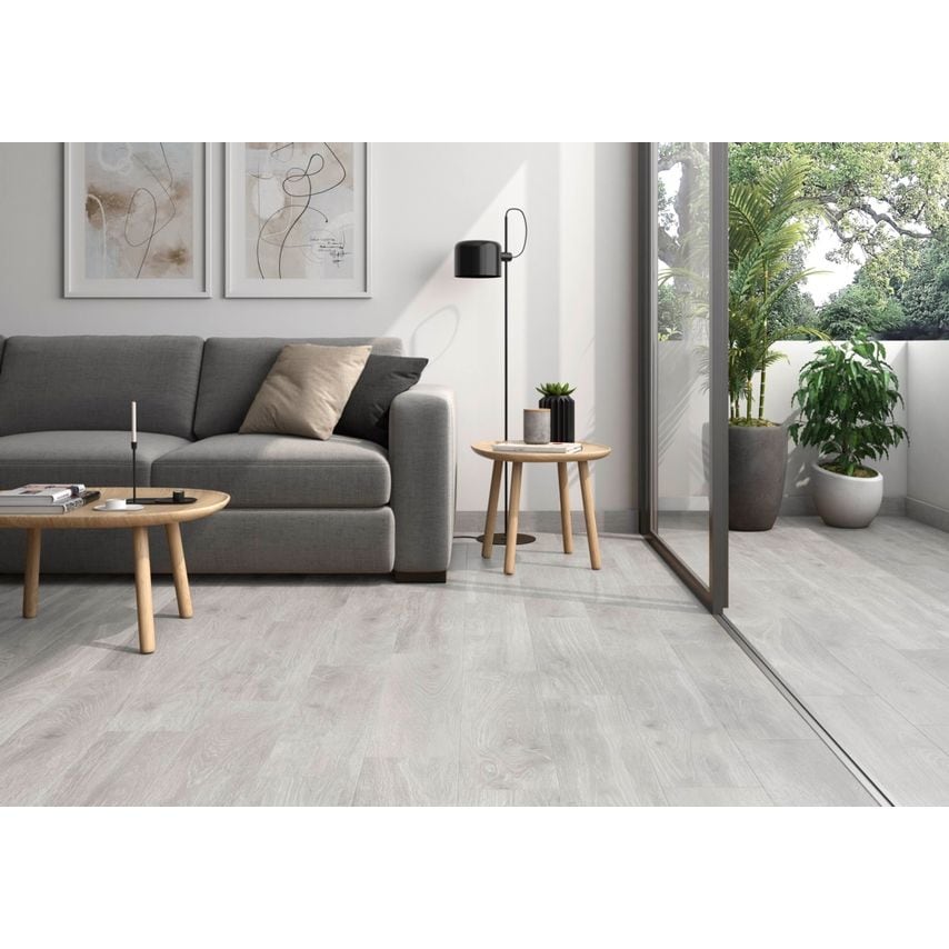 Galia Blanco Wood Effect Porcelain Tile 25 x 70cm 1.05m2, 7 Tiles per Box