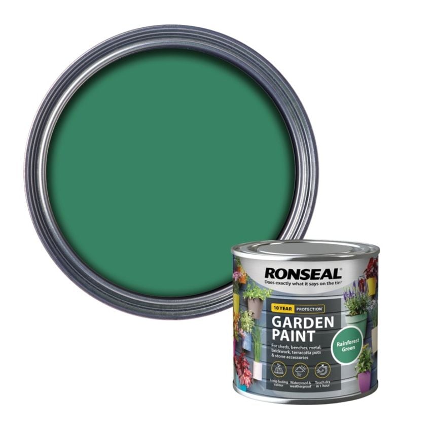 Garden Paint 250ml Rainforest Green
