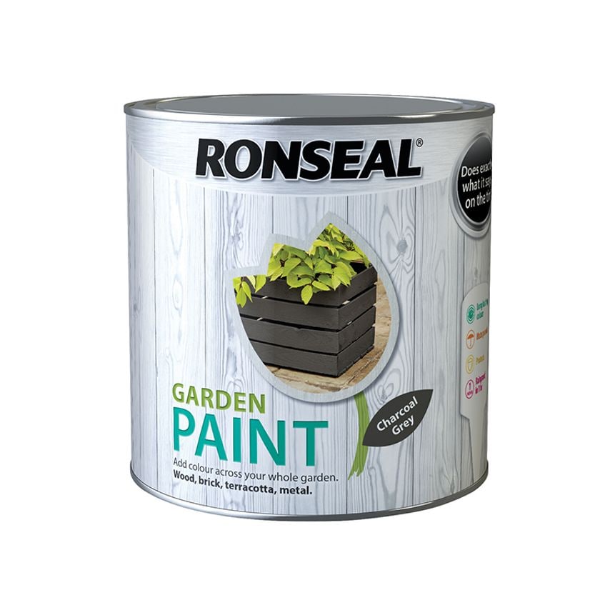 Garden Paint Charcoal Grey 2.5 litre RSLGPCG25L
